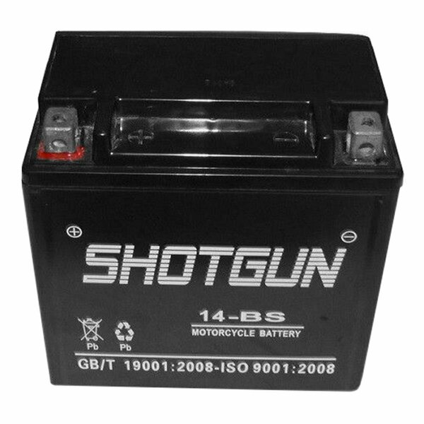 Shotgun 12V 12Ah YTX14-BS AGM Maintenance Free Battery 14-bs-Shotgun